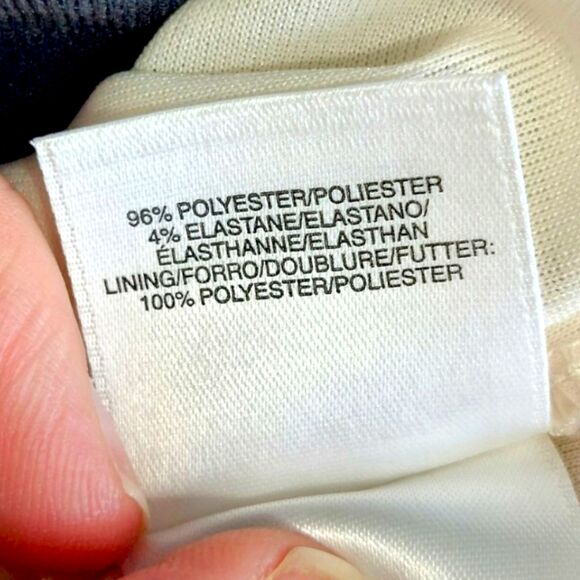 Nine West Black White Abstract Geometric Art Deco 60s Go-Go Mod Shift Dress Sz 4 - Picture 8 of 13